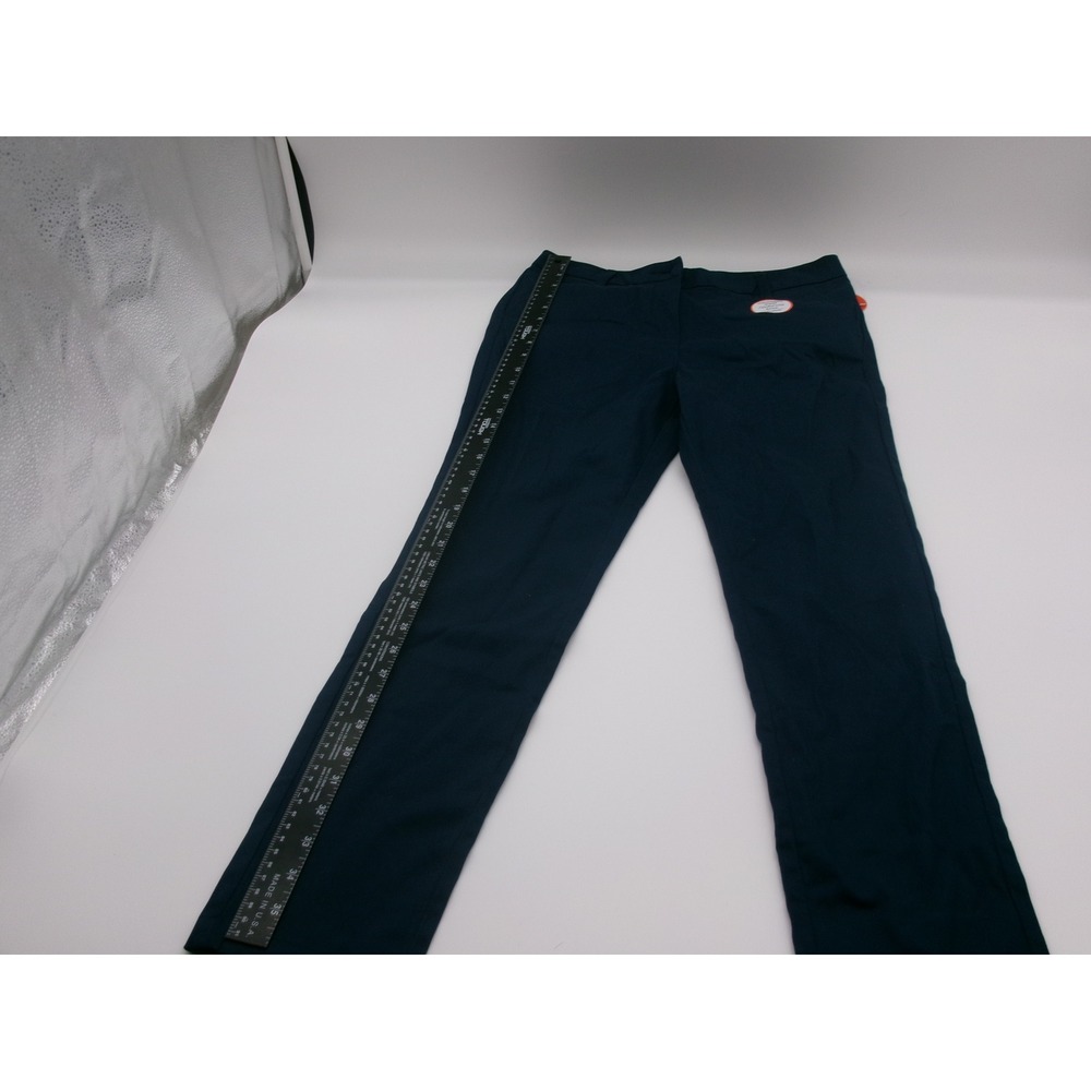 Wonder Nation Girls Navy Blue School Uniform Pants Size 16 Adjustable Waist NEW - Picture 2 of 14